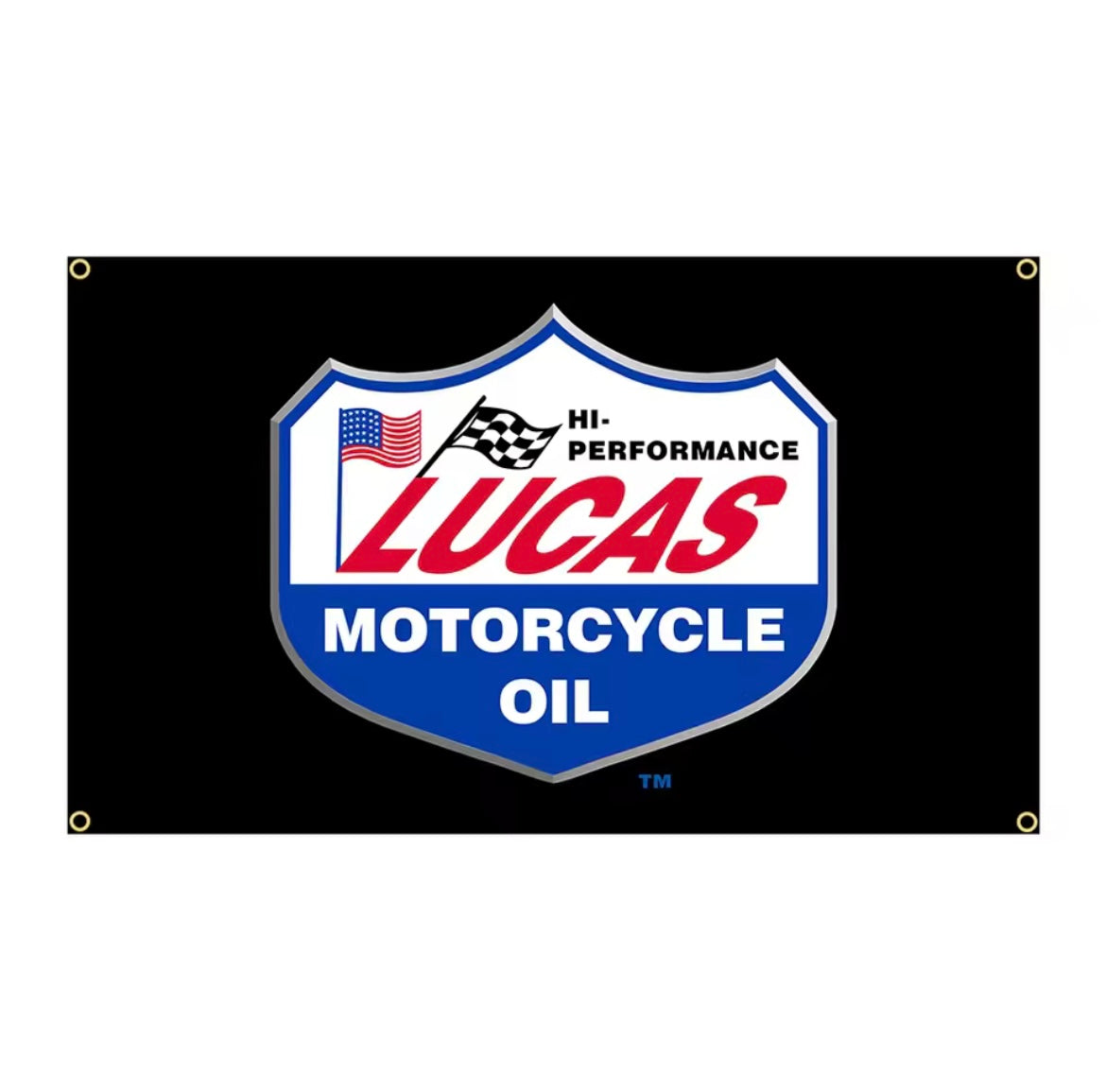 LUCAS OIL. FLAG 3X5 FT