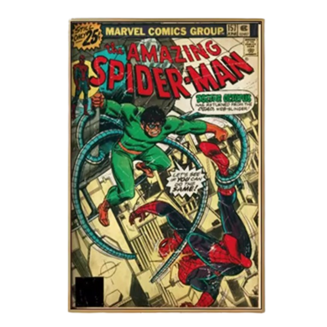 THE AMAZING SPIDERMAN COMIC FLAG/BANNER