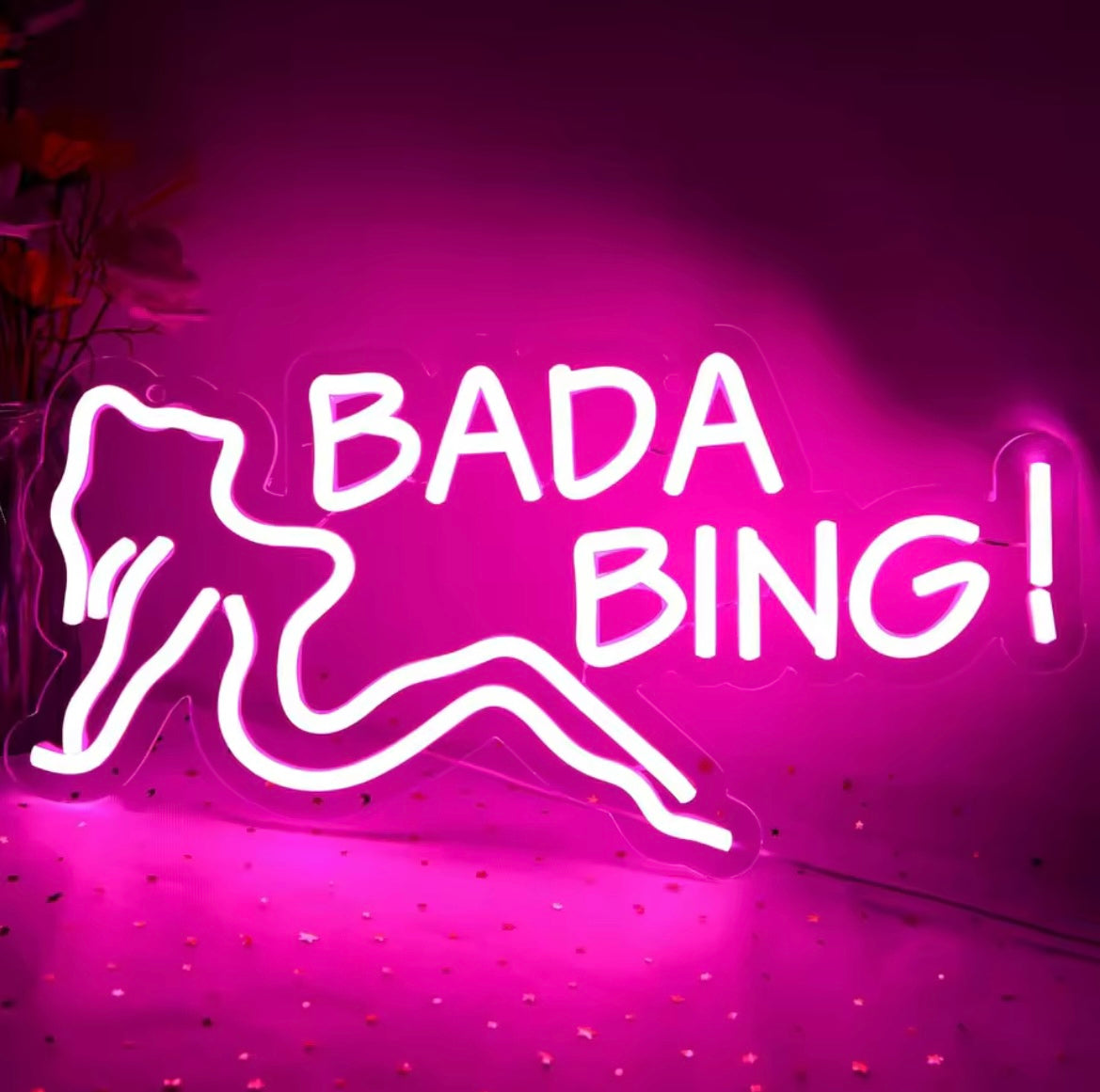 HOT LADY LED SIGN