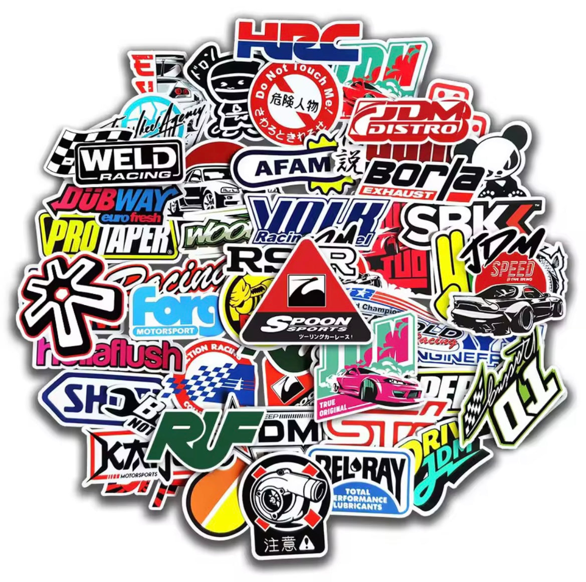 JDM 100 PIECE STICKER KIT