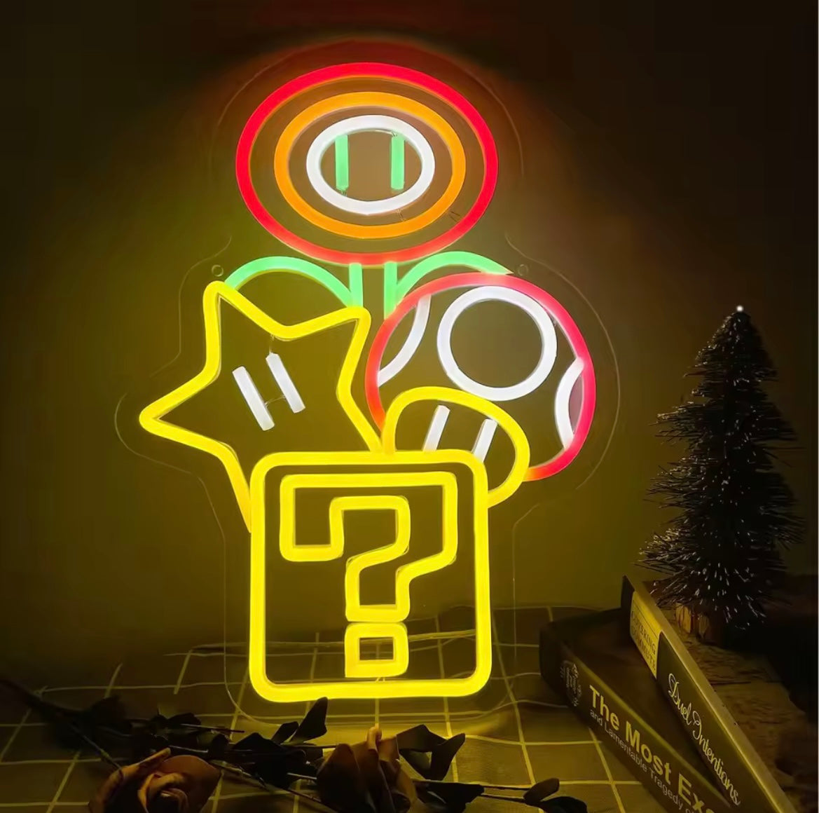MARIO ITEM BOX LED LIGHT