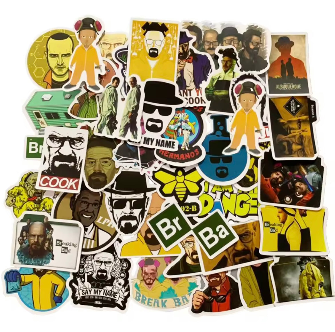 BREAKING BAD 50 PIECE STICKER KIT