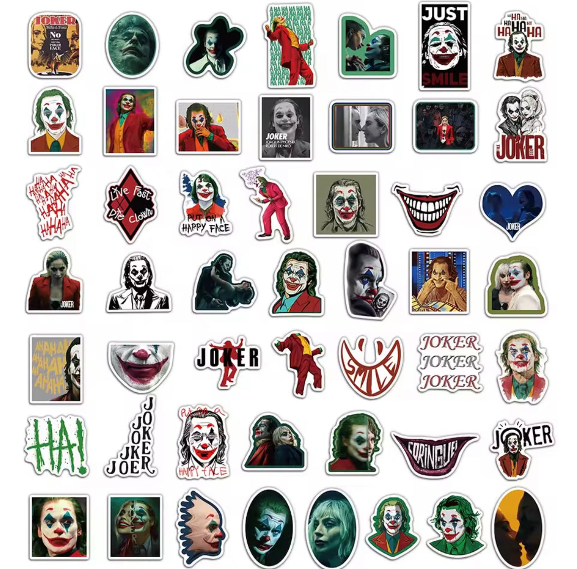 JOKER 50 PIECE STICKER KIT