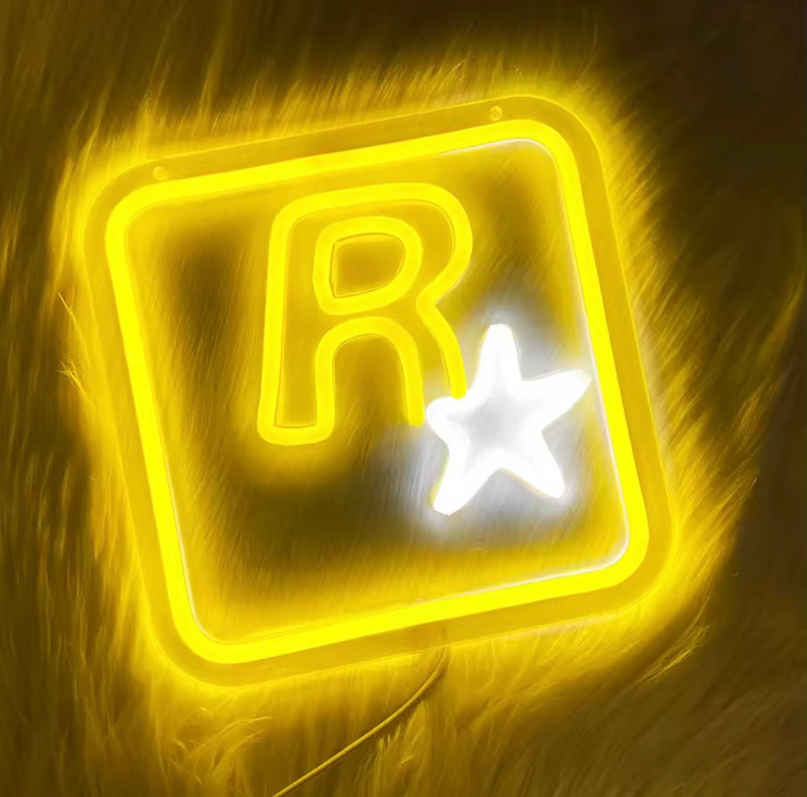 ROCKSTAR GAMES LED SIGN