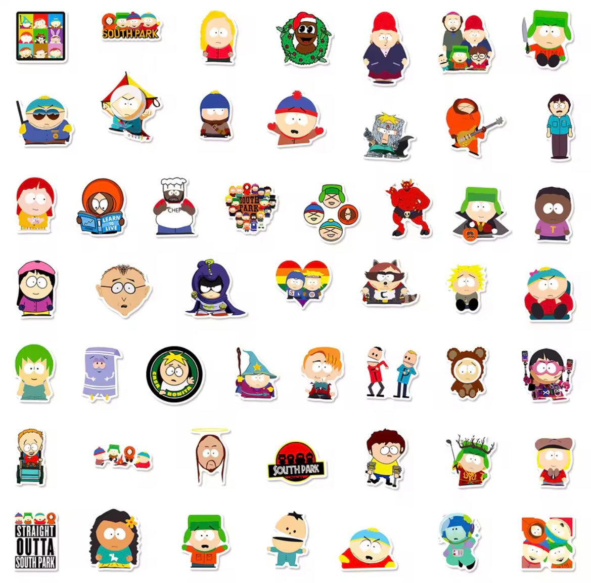 SOUTH PARK 50 PIECE STICKER KIT