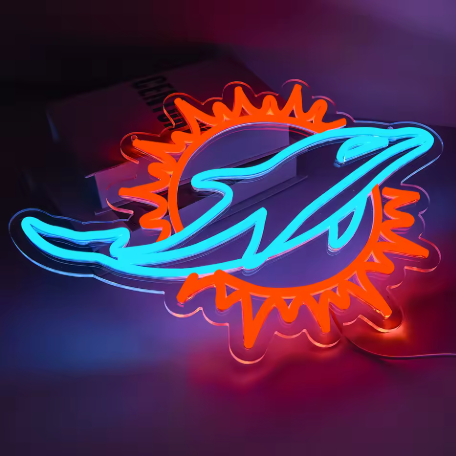 DOLPHINS LED SIGN
