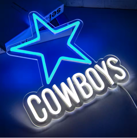 COWBOYS LED SIGN