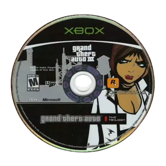 GTA III XBOX GAME DISC RUG