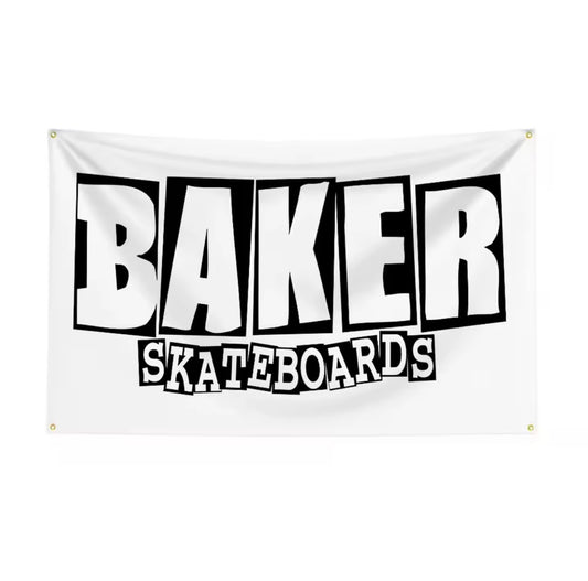 BAKER SKATEBOARDS FLAG 3X5 FT