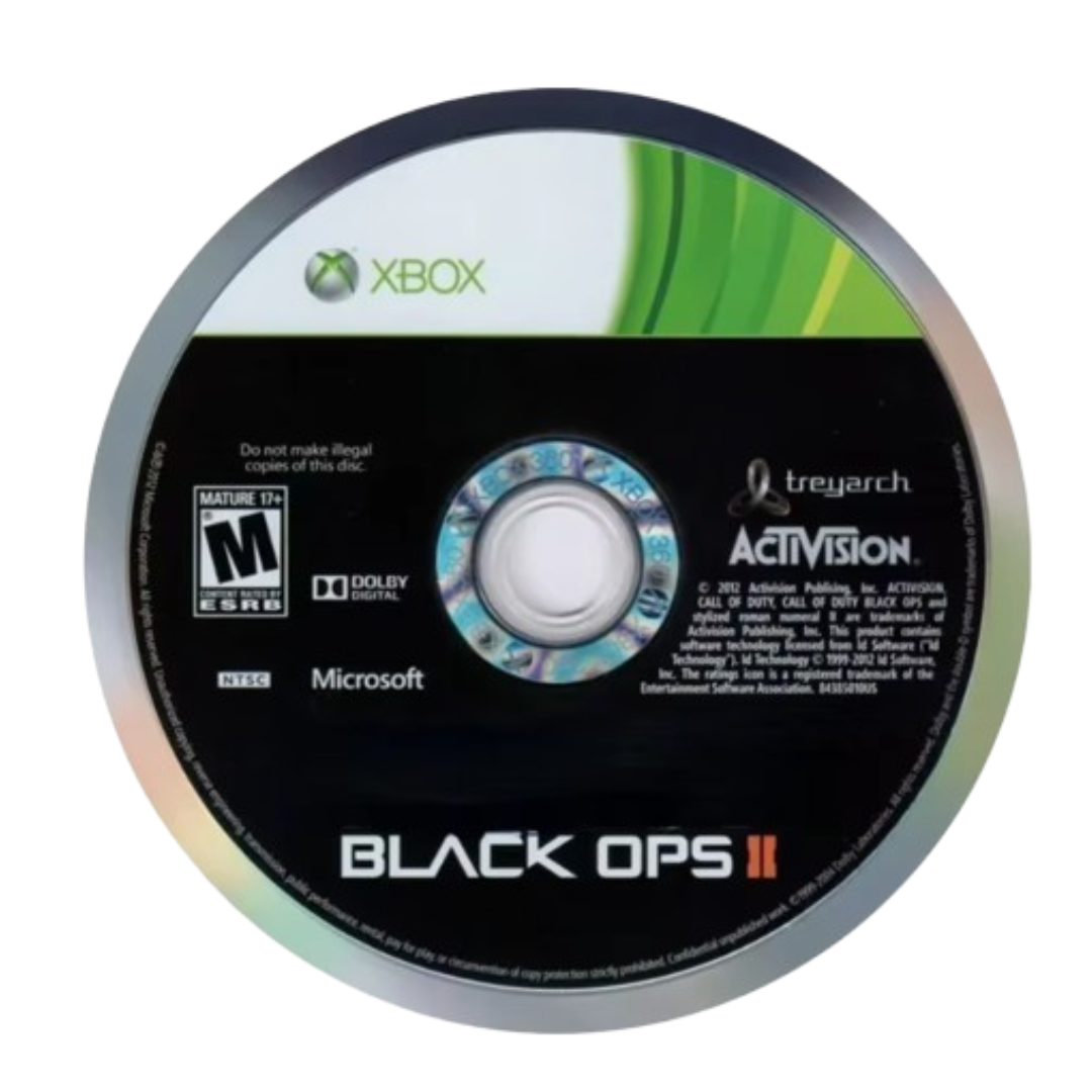 BLACK OPS II XBOX 360 GAME DISC RUG