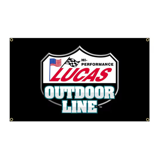 LUCAS OIL. FLAG 3X5 FT