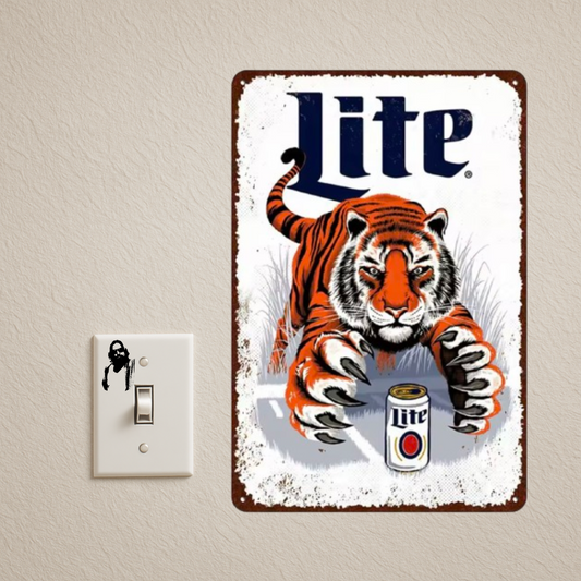 MILLER LITE TIN SIGN