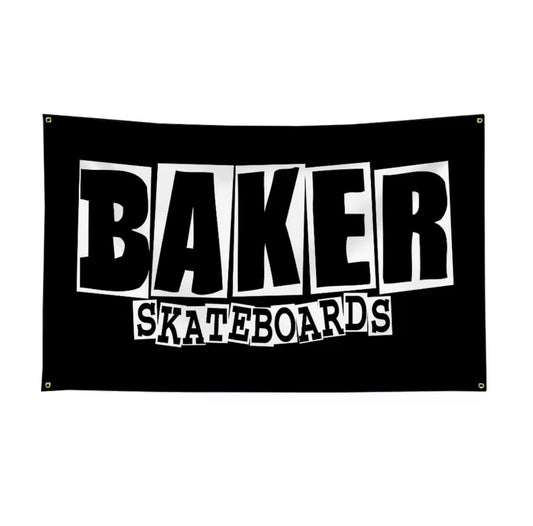 BAKER SKATEBOARDS FLAG 3X5 FT