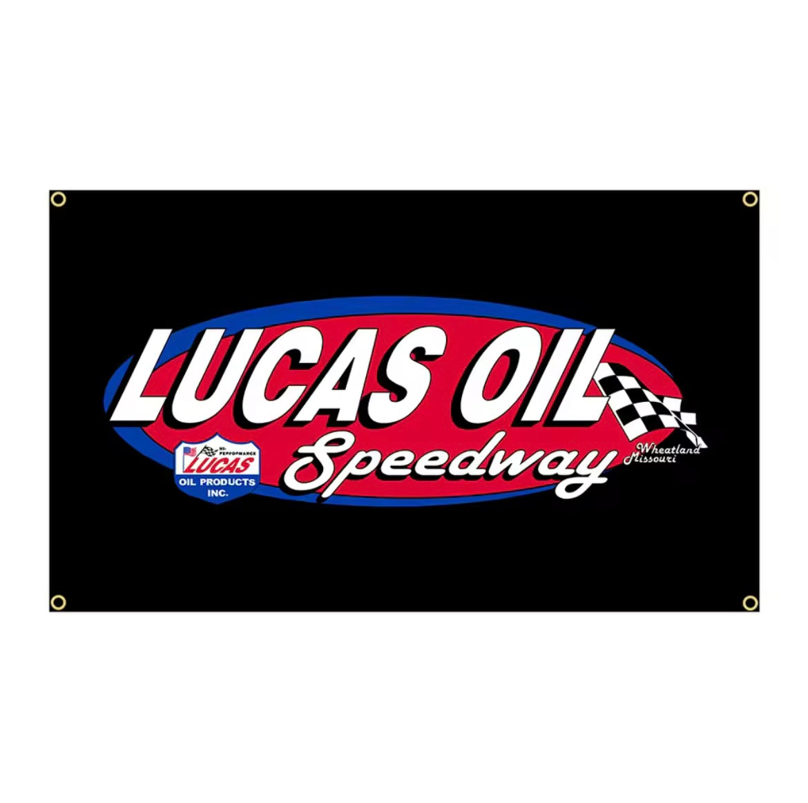 LUCAS OIL. FLAG 3X5 FT
