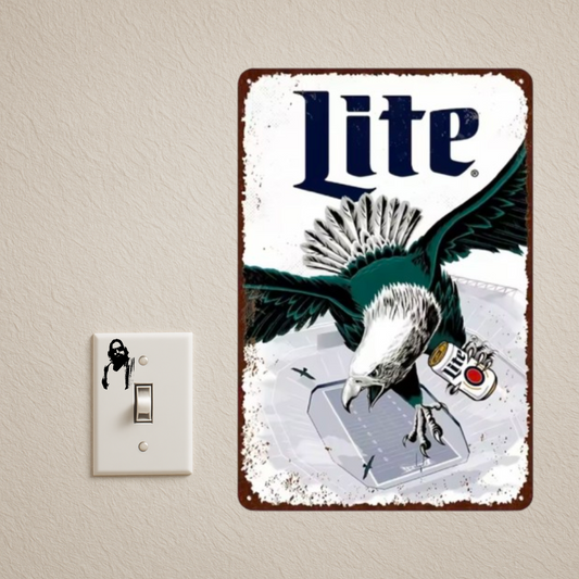 MILLER LITE TIN SIGN
