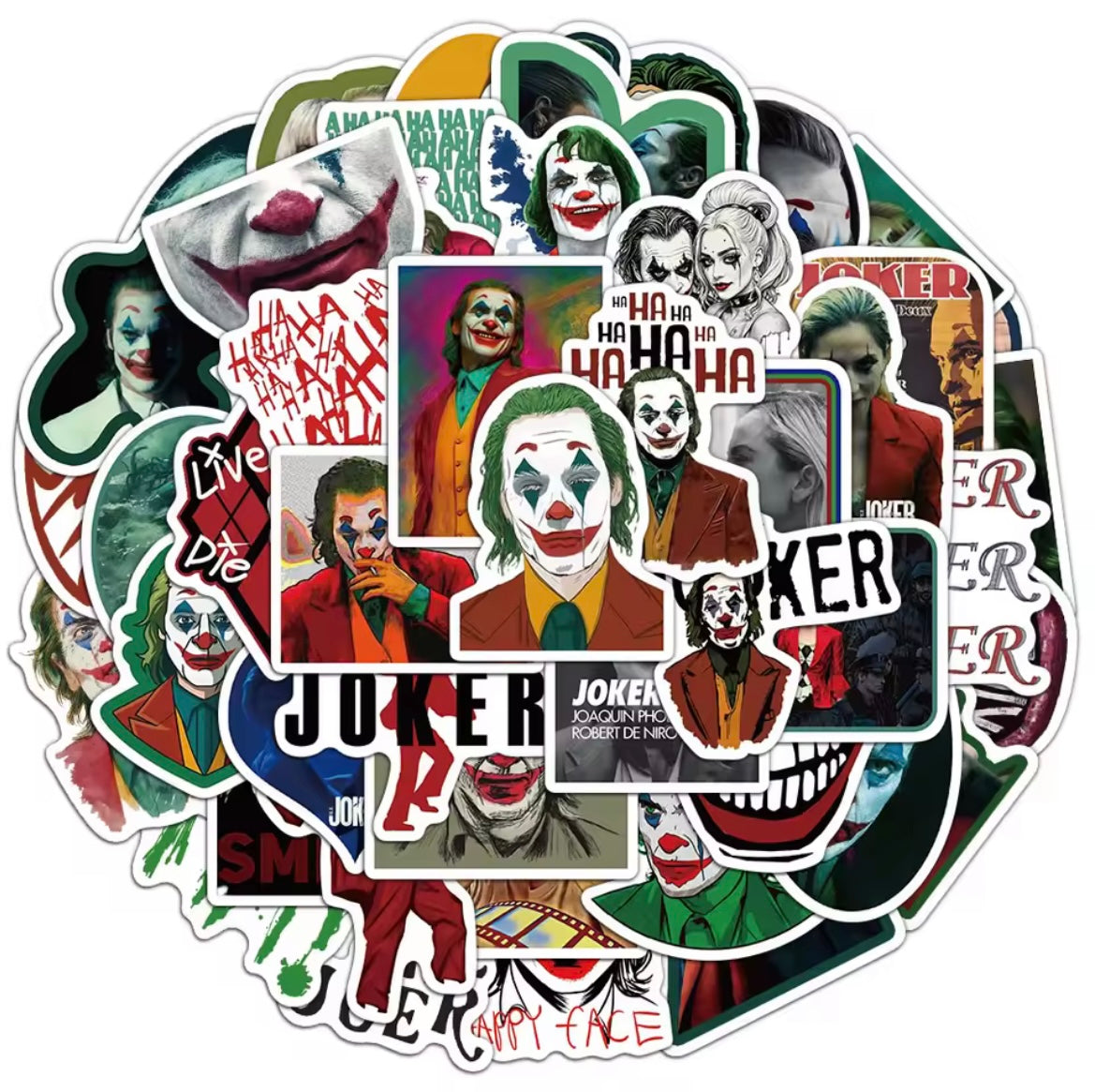 JOKER 50 PIECE STICKER KIT