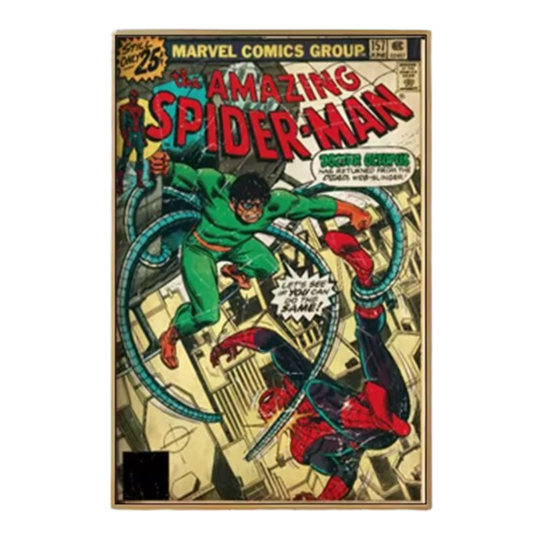 THE AMAZING SPIDERMAN COMIC FLAG/BANNER