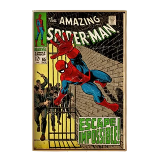THE AMAZING SPIDERMAN COMIC FLAG/BANNER