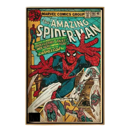 THE AMAZING SPIDERMAN COMIC FLAG/BANNER