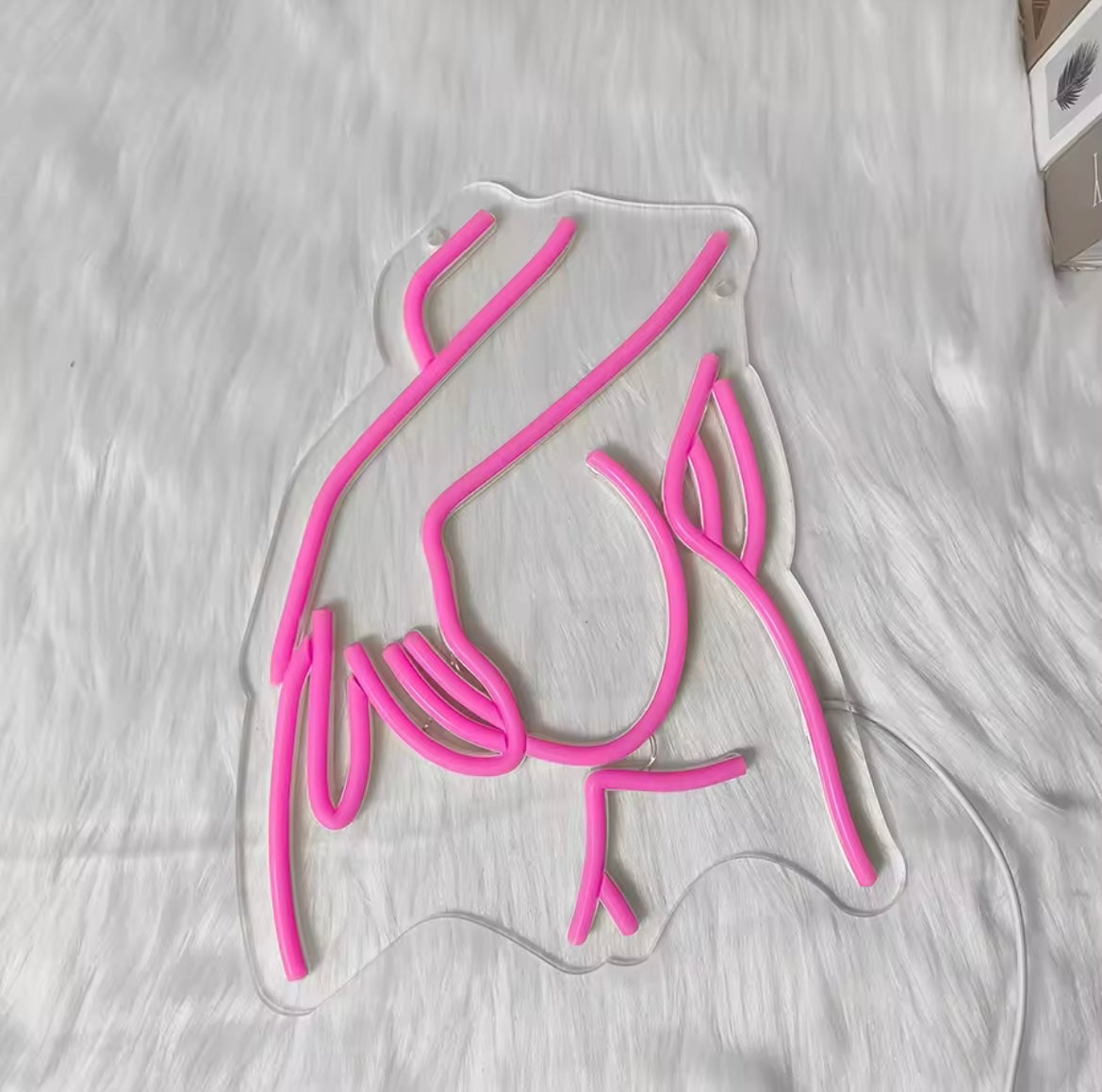 HOT LADY LED SIGN