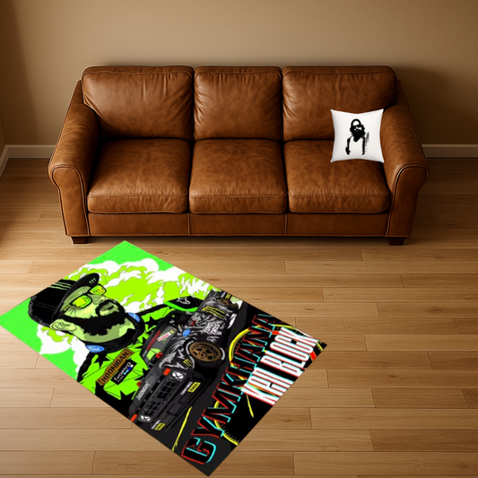 KEN BLOCK MONSTER ENERGY RUG/CARPET (19.5X62.5 IN)