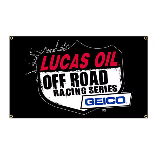 LUCAS OIL. FLAG 3X5 FT