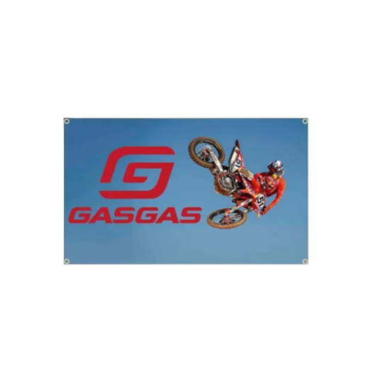 GASGAS MOTOCROSS FLAG/BANNER (3X5 FT)