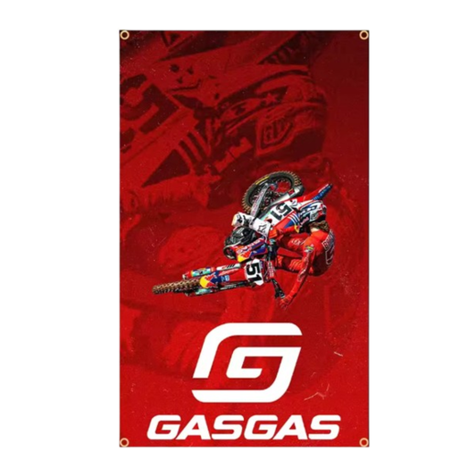 GASGAS MOTOCROSS FLAG/BANNER (3X5 FT)