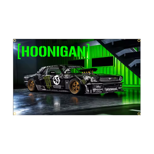 MONSTER ENERGY HOONIGAN KEN BLOCK 43 FLAG/BANNER(3X5 FT)
