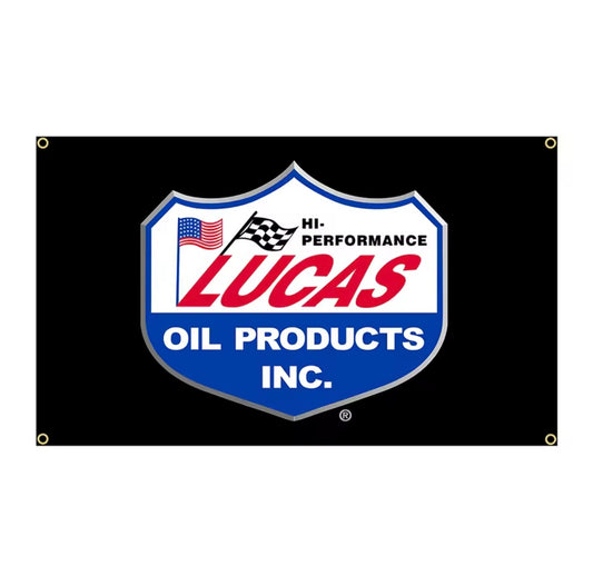 LUCAS OIL. FLAG 3X5 FT