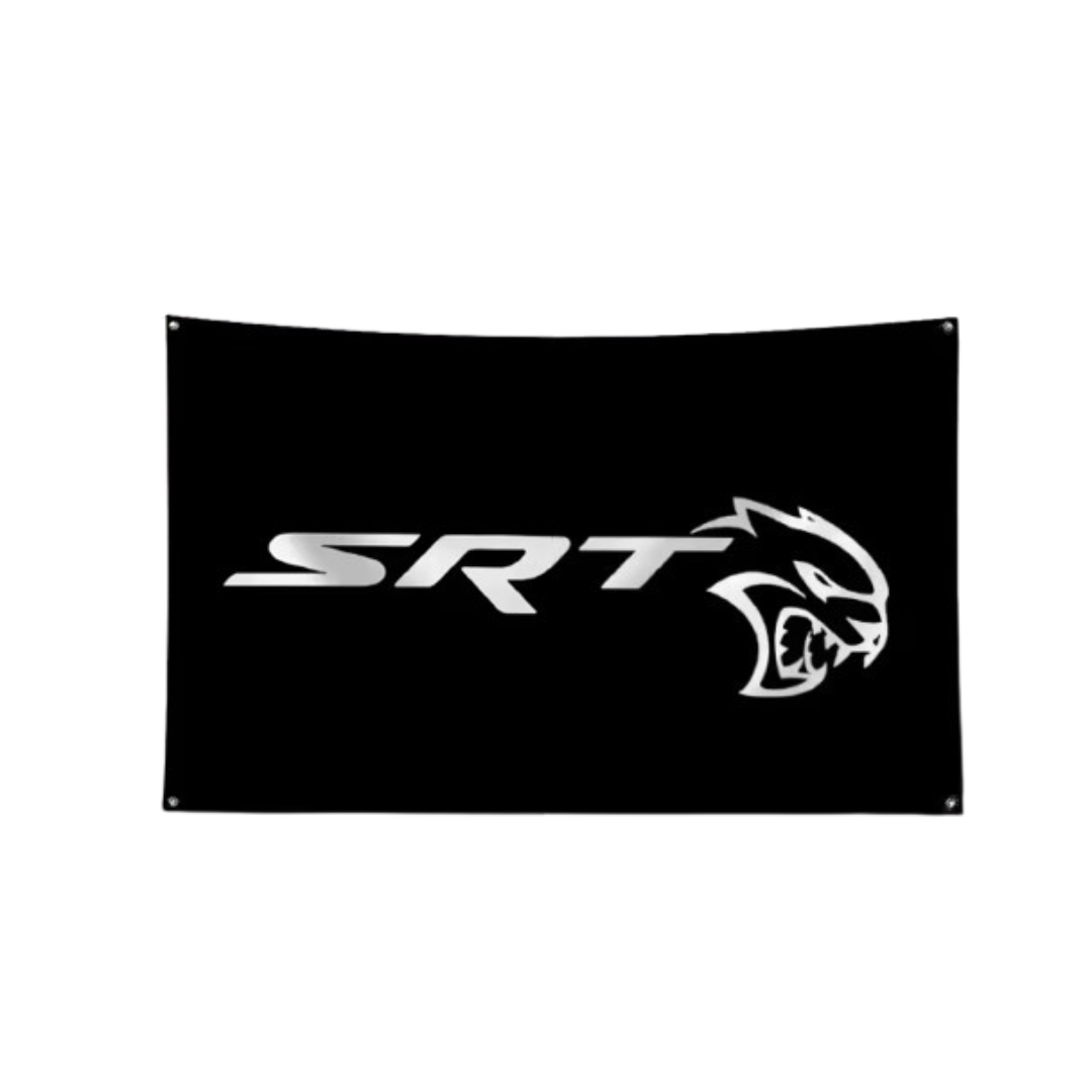 SRT DODGE HELLCAT FLAG/BANNER (3X5 FT)