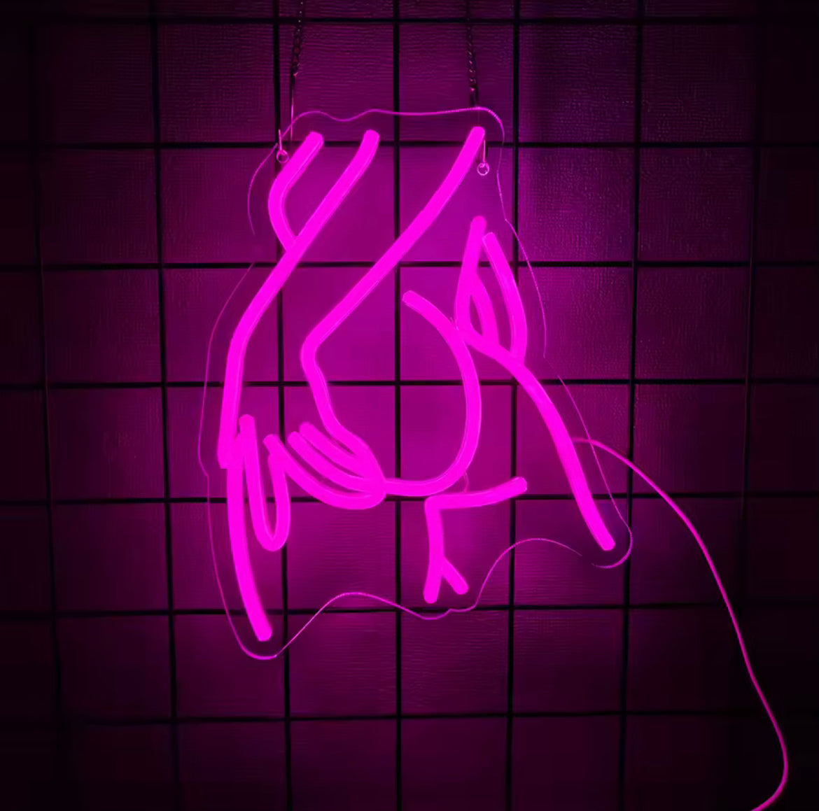 HOT LADY LED SIGN