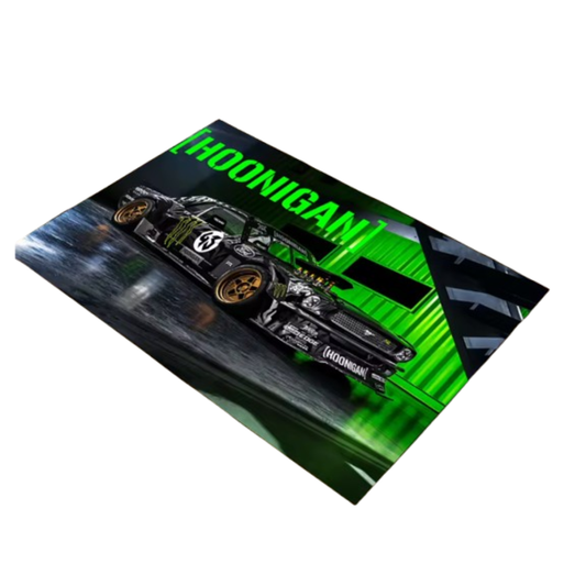 HOONIGAN MONSTER ENERGY KEN BLOCK RUG/CARPET (19.5X62.5 IN)