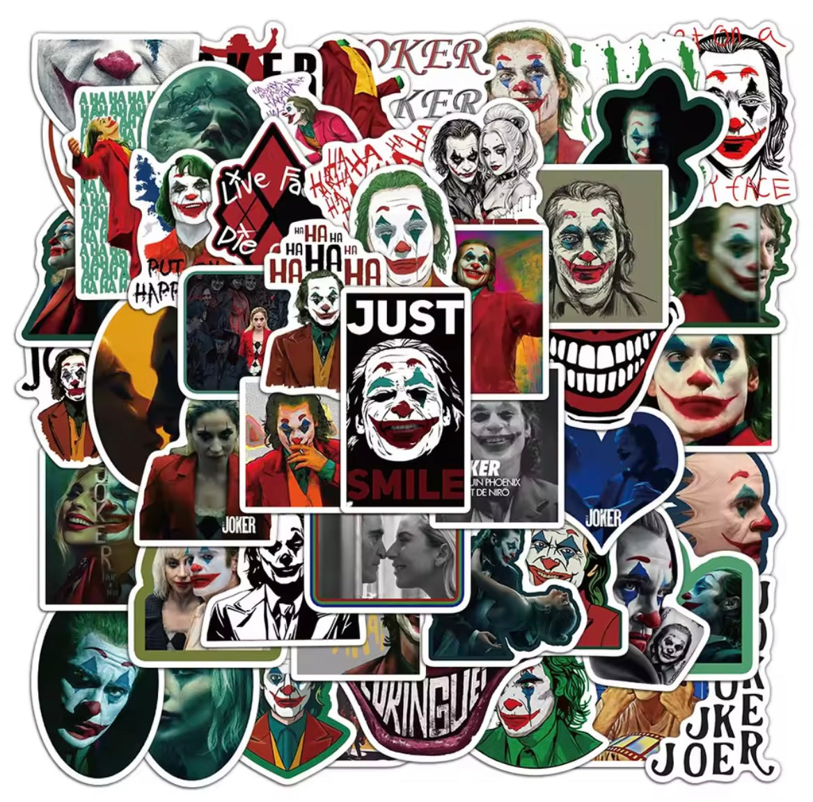 JOKER 50 PIECE STICKER KIT