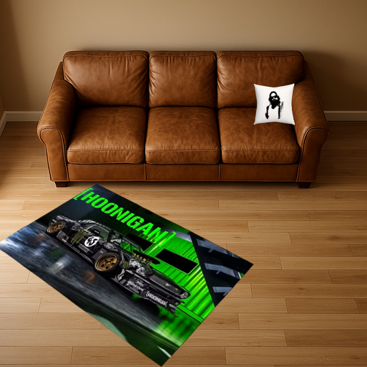 HOONIGAN MONSTER ENERGY KEN BLOCK RUG/CARPET (19.5X62.5 IN)