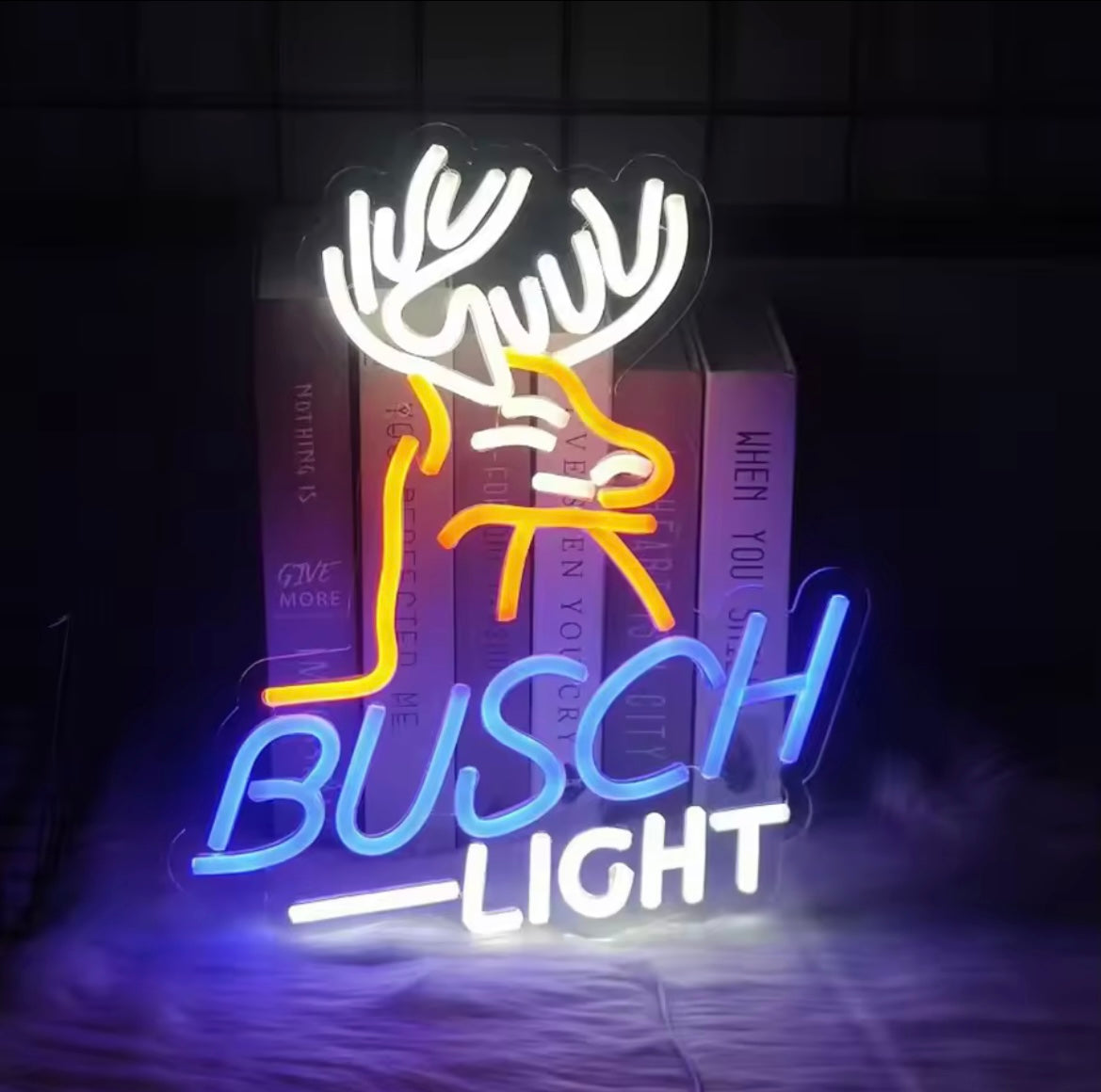 BUSCH LIGHT BEER SIGN