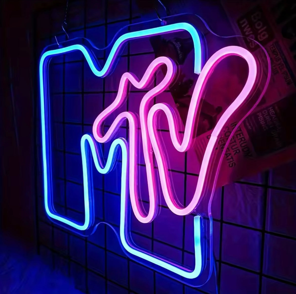 MTV LED SIGN