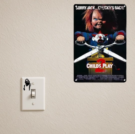 CHILDS PLAY 2 TIN SIGN (20X30 CM)