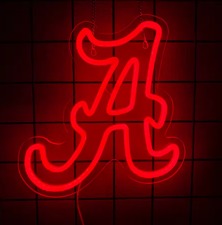 ALABAMA CRIMSONS LED SIGN