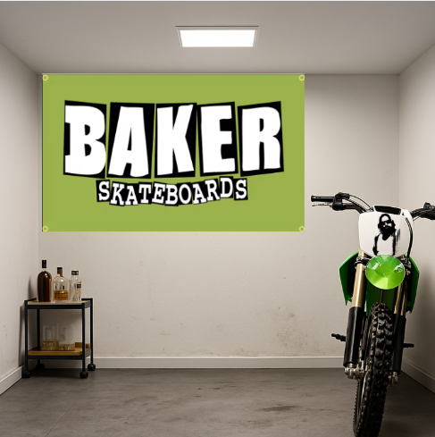 BAKER SKATEBOARDS FLAG/BANNER (3X5 FT)