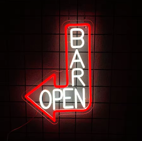 BAR OPEN LED SIGN