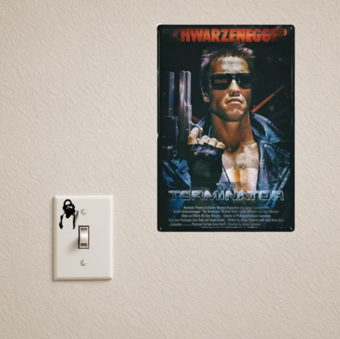 THE TERMINATOR TIN SIGN (20X30 CM)