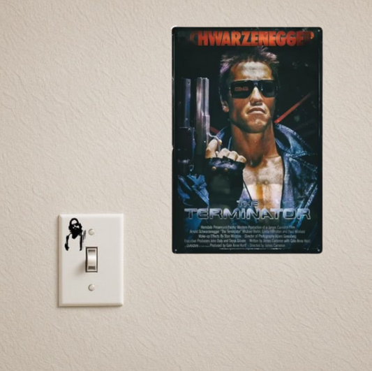 THE TERMINATOR TIN SIGN (20X30 CM)