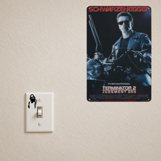 THE TERMINATOR 2 JUDGEMENT DAY TIN SIGN (20X30 CM)