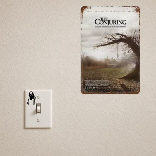 THE CONJURING TIN SIGN (20X30 CM)