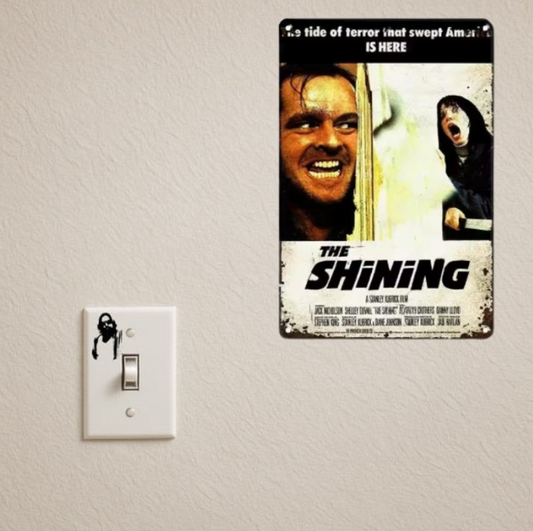 THE SHINING TIN SIGN (20X30 CM)