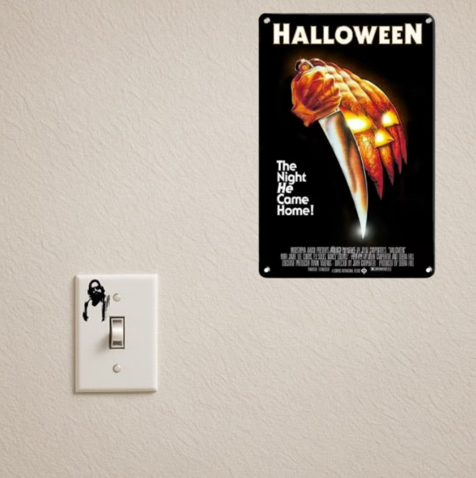 HALLOWEEN TIN SIGN (20X30 CM)