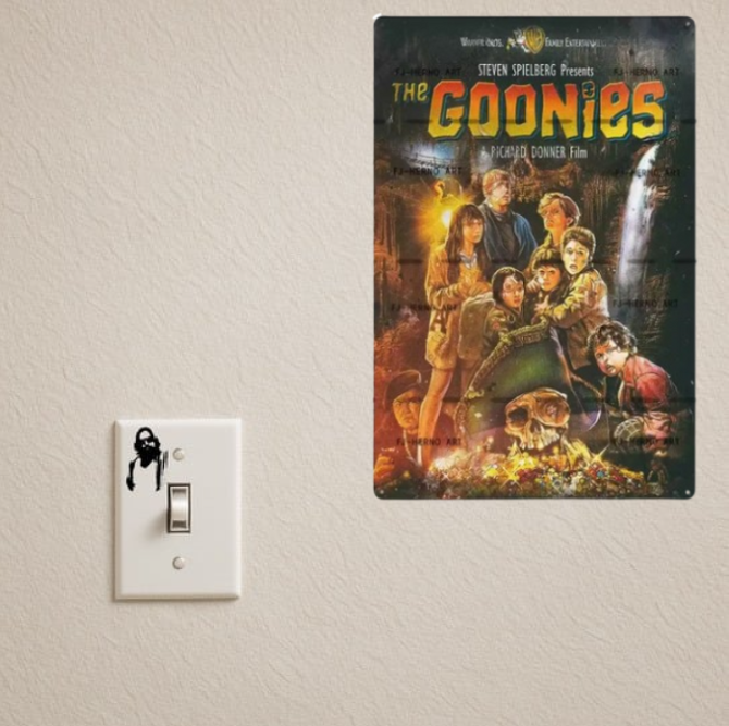 THE GOONIES TIN SIGN (20X30 CM)