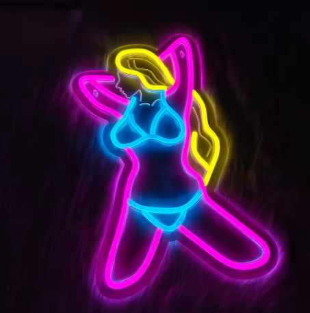 SEXY LADY LED SIGN