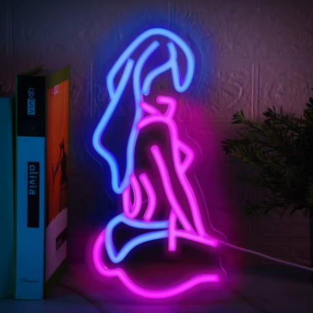 LADY BODY LEG SIGN